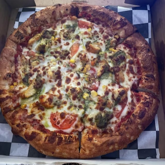 Mizan's Pizza.