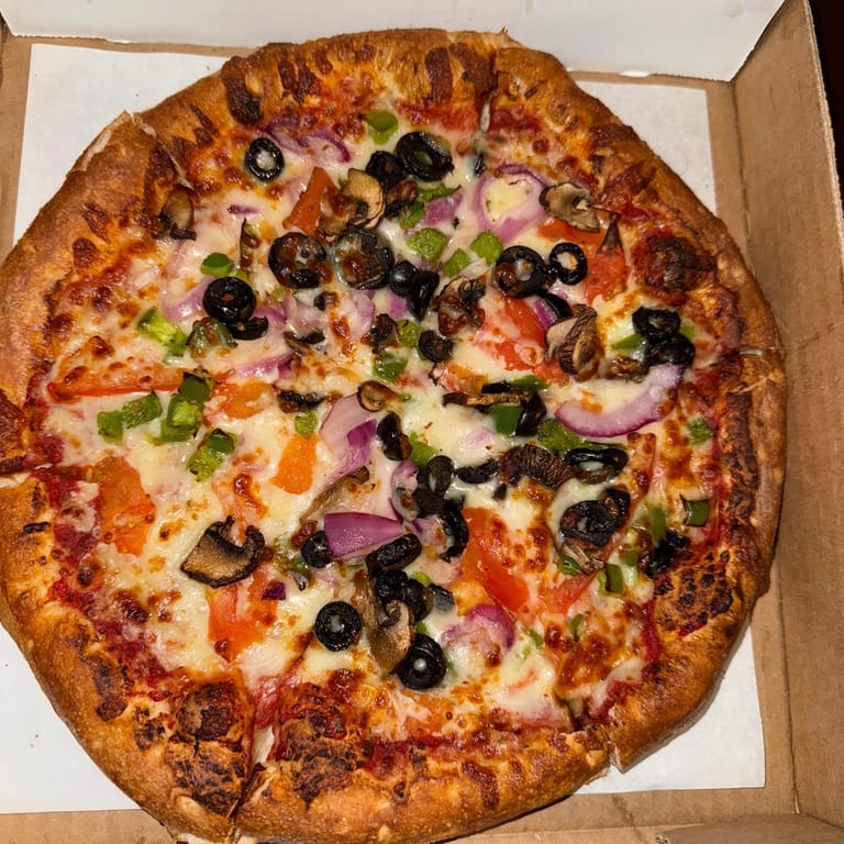 Savor Our Veggie Pizza