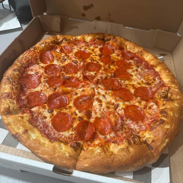 One Topping Pizza.