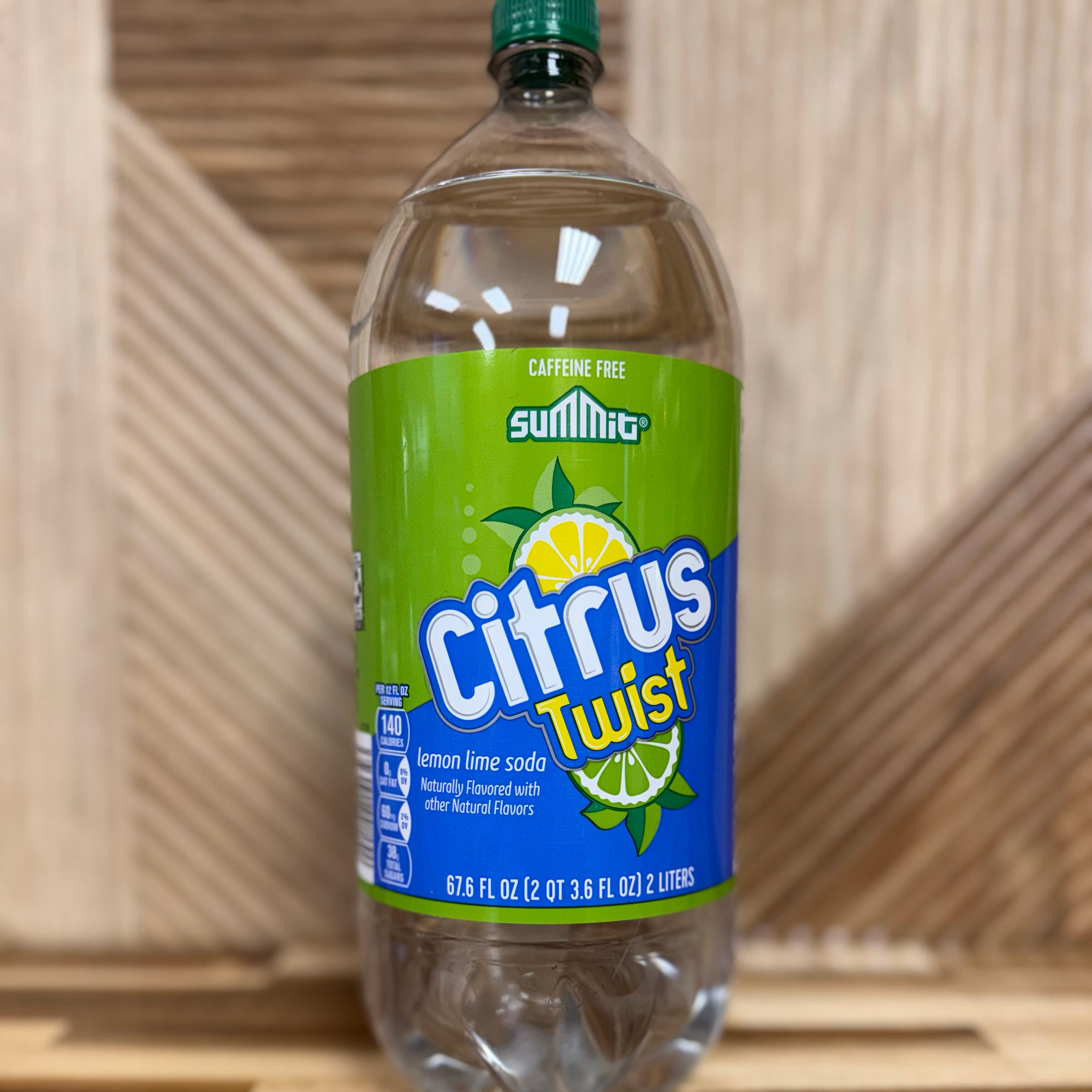 Summit Lemon Lime 2 Liter.